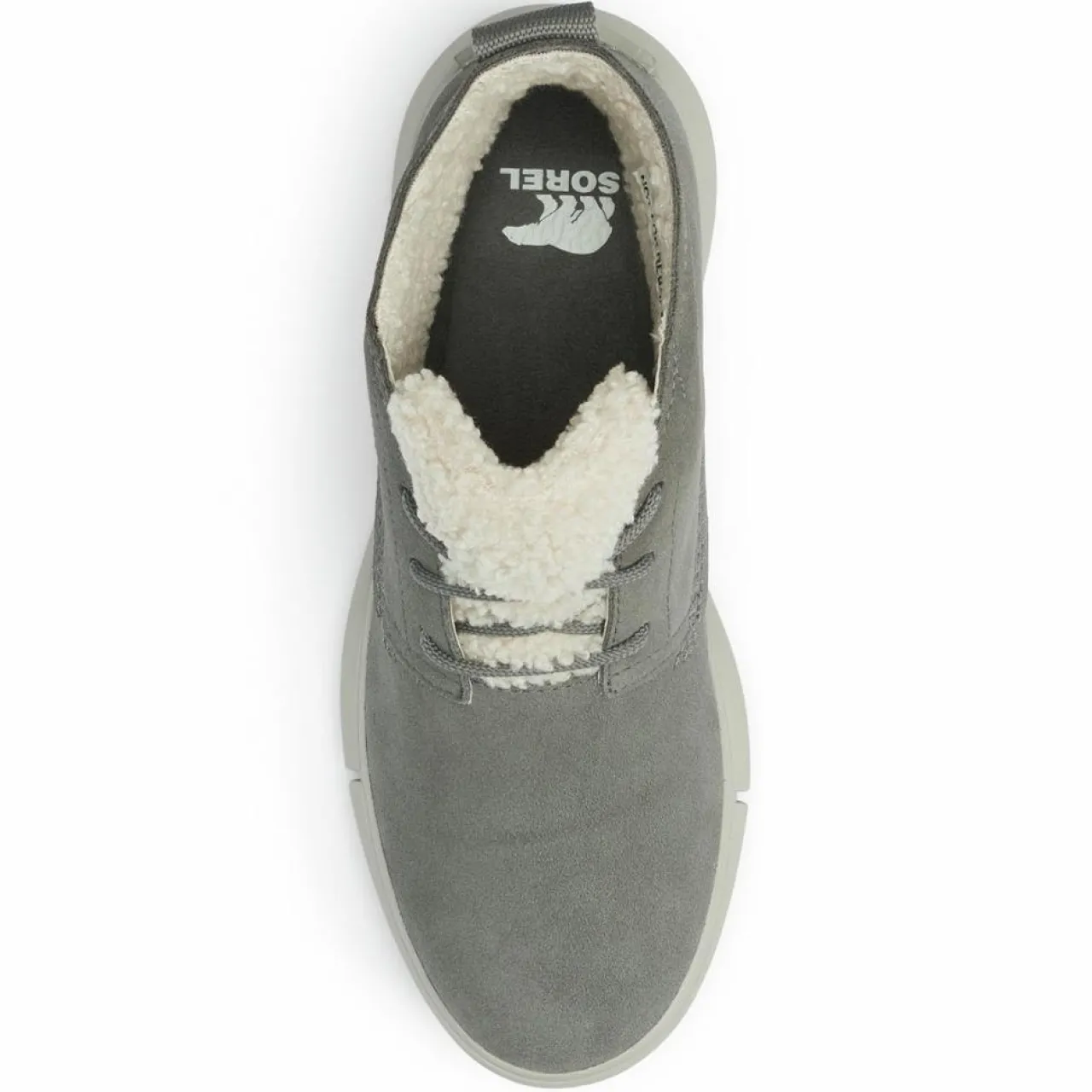 Boots en Velours de Cuir Explorer Next grises