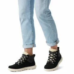 Boots en Velours de Cuir Explorer Next noires