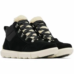 Boots en Velours de Cuir Explorer Next noires