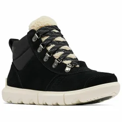 Boots en Velours de Cuir Explorer Next noires