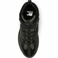 Boots en Velours de Cuir Mac Hill noires