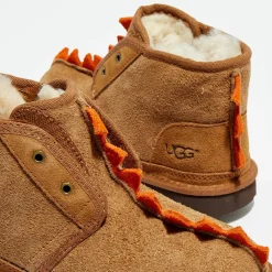 Boots fourrées Laine en Velours de Cuir Dydo Neumel II beige moyen