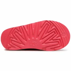 Boots fourrées Laine en Velours de Cuir Classic II roses