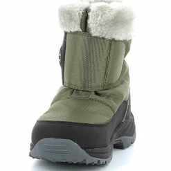 Boots Jumpsnow intérieur fourré kaki/noir