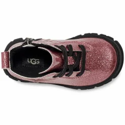 Boots pailletées Ashton roses