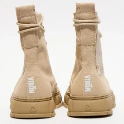 Boots recyclées 1992 beiges