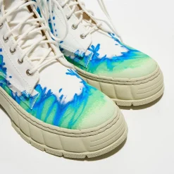 Boots recyclées 1992 vert/bleu