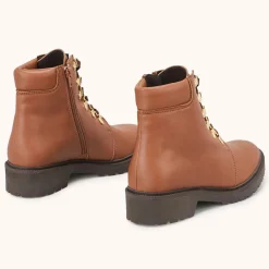 Boots Vegas Vegan cognac