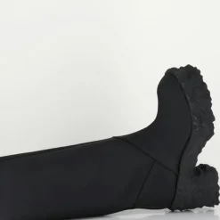 Bottes en Cuir M6315 noires - Talon : 9.5 cm