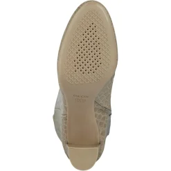 Bottes en Cuir Pheby 80 sable - Talon 8 cm