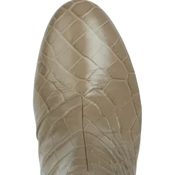 Bottes en Cuir Pheby 80 sable - Talon 8 cm