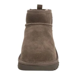 Bottes en Velours de Cuir Ultra Mini New Heights marron