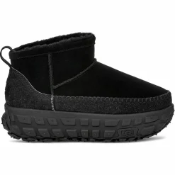 Bottes en Velours de Cuir Venture Daze Ultra Mini noires