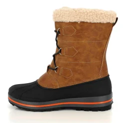 Bottes Fourrées Ethan beige/noir