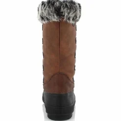 Bottes fourrées Kelyne marron/noir