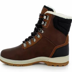 Bottes fourrées Kyllian marron/noir