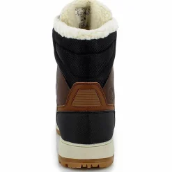 Bottes fourrées Kyllian marron/noir