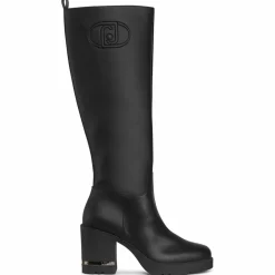 Bottes Gloria noires - Talon 9.5 cm