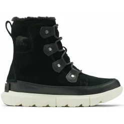 Bottes lifestyle Sorel Explorer Ii Joan Faux Fur Wp noires