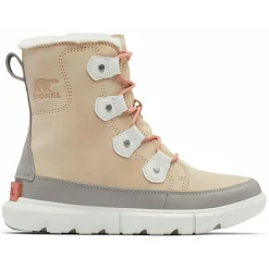 Bottes lifestyle Sorel Explorer Ii Joan Faux Fur Wp beiges