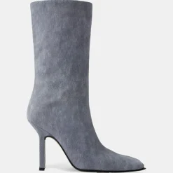 Bottes Noor bleu jean - Talon 10 cm