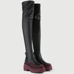 Bottes Rosie noir/rose
