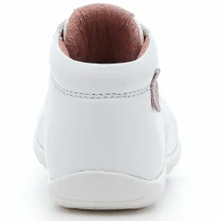 Bottillons en Cuir Gonia blancs