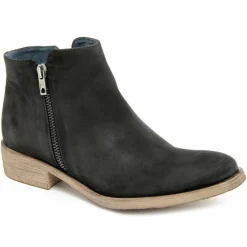 Bottines en Cuir noires