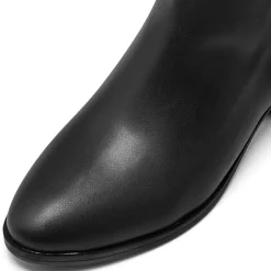 Bottines à talon Clara noires - Talon 12 cm