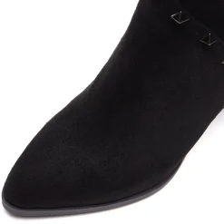 Bottines à talon Eden noires - Talon 6 cm