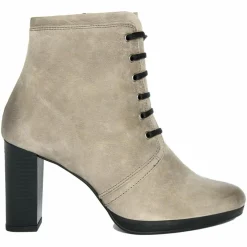 Bottines à talon en Cuir phoque - Talon 8 cm
