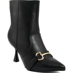 Bottines à talon Gabrielle noires - Talon 5 cm