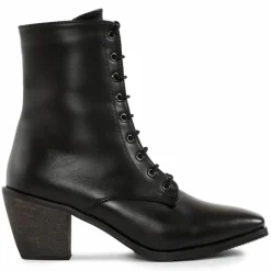Bottines à talon noires - Talon 7 cm