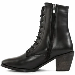 Bottines à talon noires - Talon 7 cm