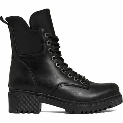 Bottines à talon noires - Talon 4 cm