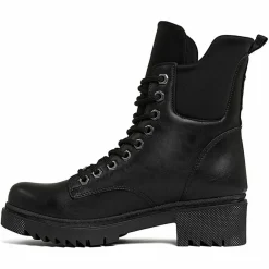 Bottines à talon noires - Talon 4 cm