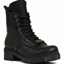Bottines à talon noires - Talon 4 cm