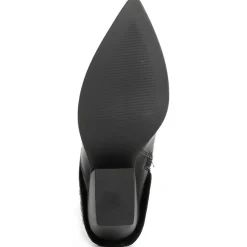 Bottines à talon Shirane noires - Talon 7 cm