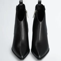 Bottines Belinda en Cuir noires