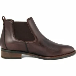 Bottines chelsea en Cuir marron foncé