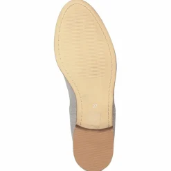 Bottines chelsea gris colombe