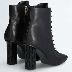 Bottines en Cuir Jennifer noires