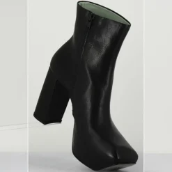 Bottines en Cuir noires