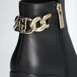 Bottines en Cuir Now noires - Talon 9 cm