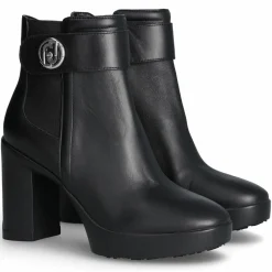 Bottines en Cuir Now noires - Talon 9 cm