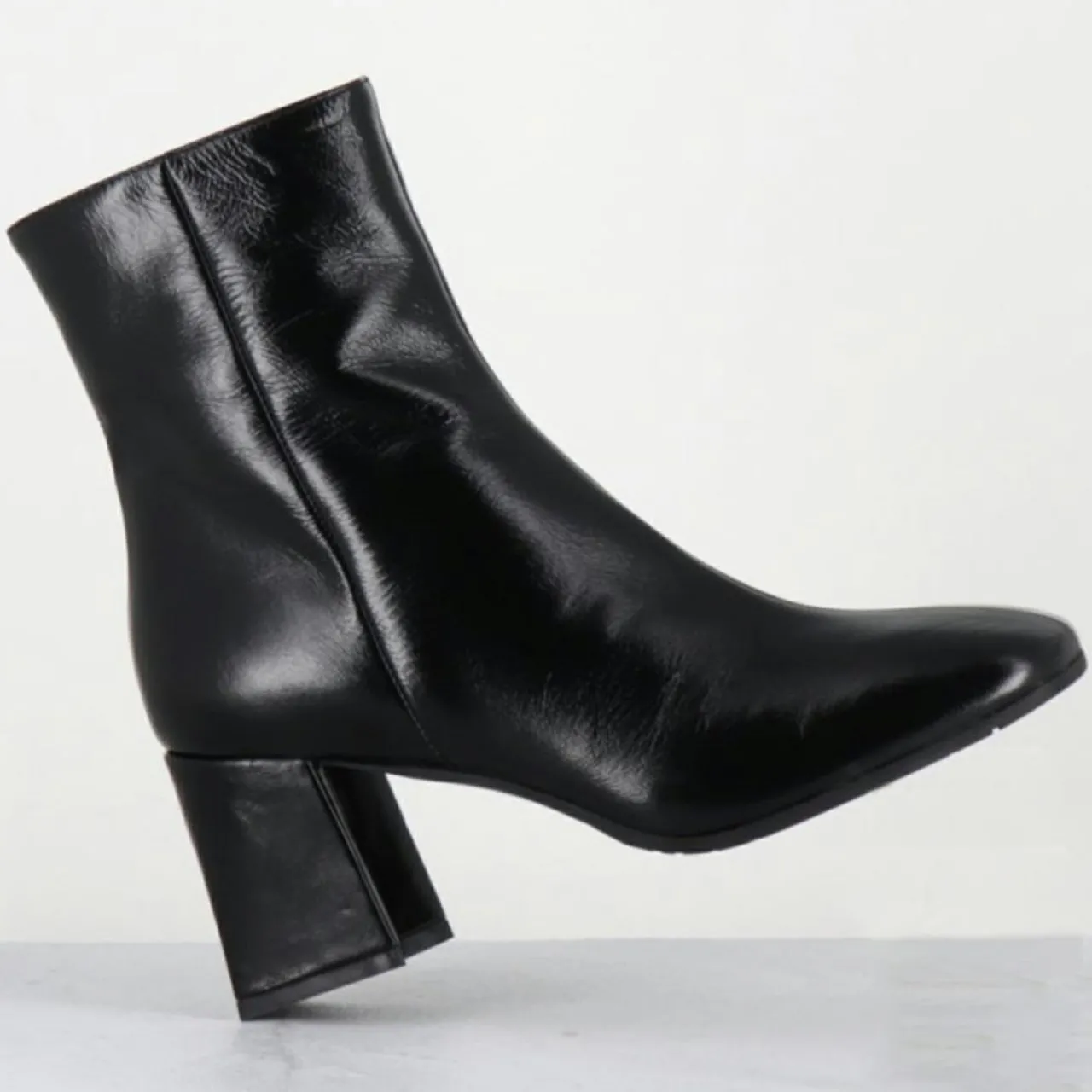 Bottines en Cuir selia noires