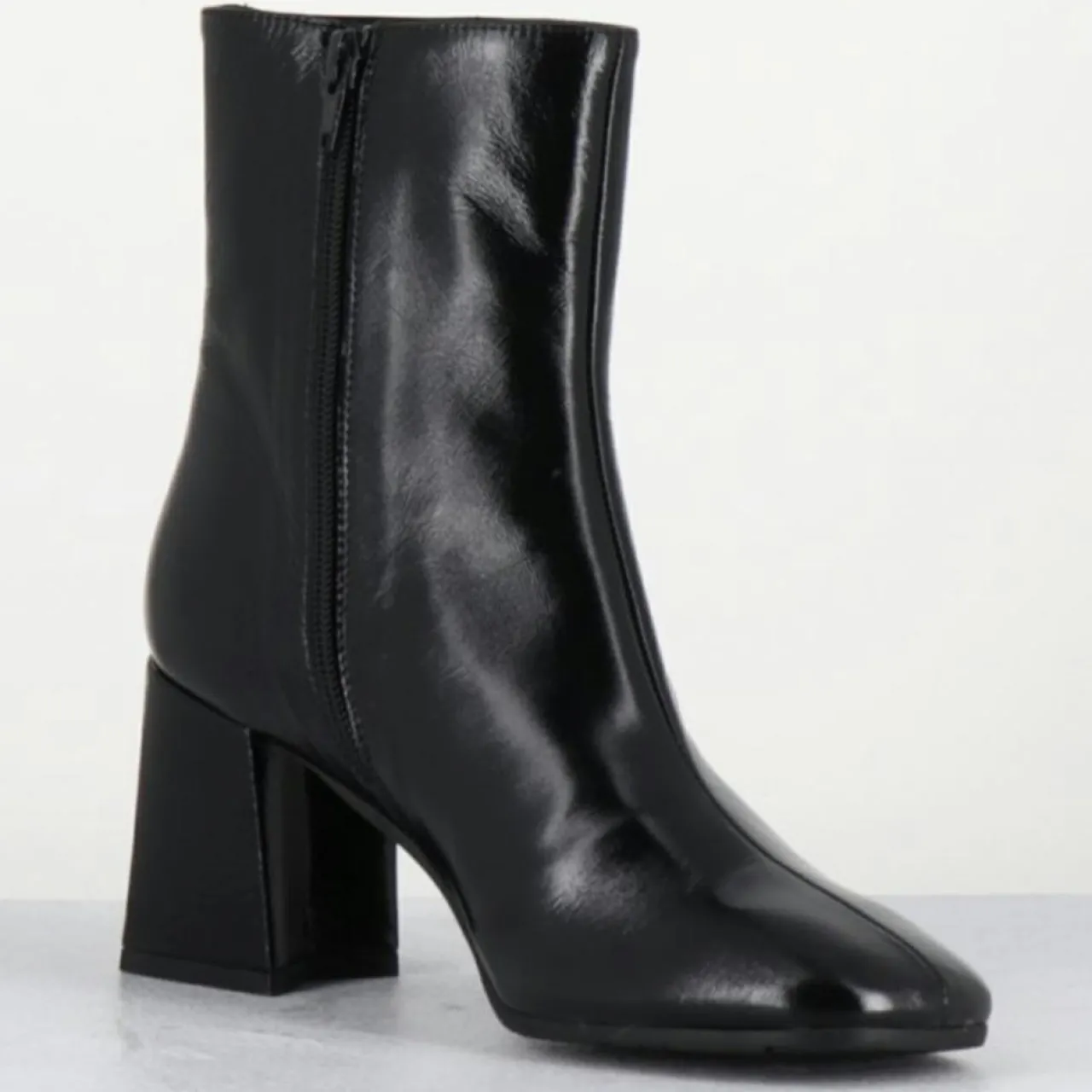 Bottines en Cuir selia noires
