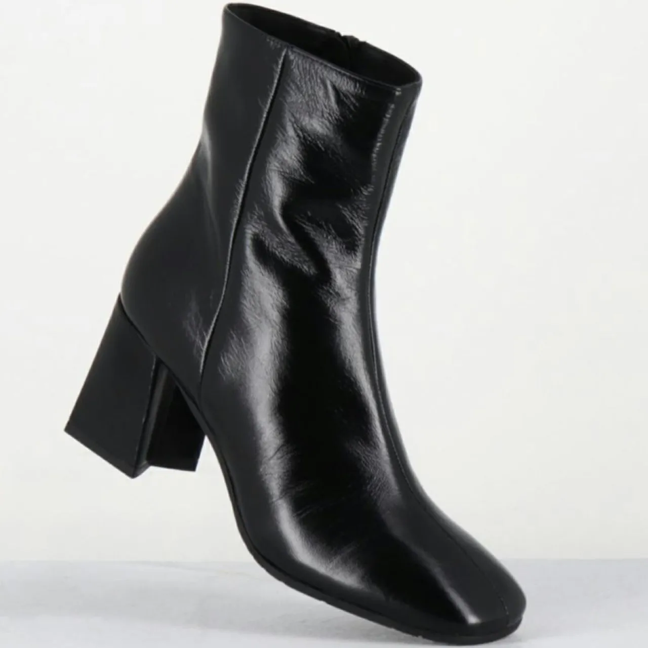 Bottines en Cuir selia noires