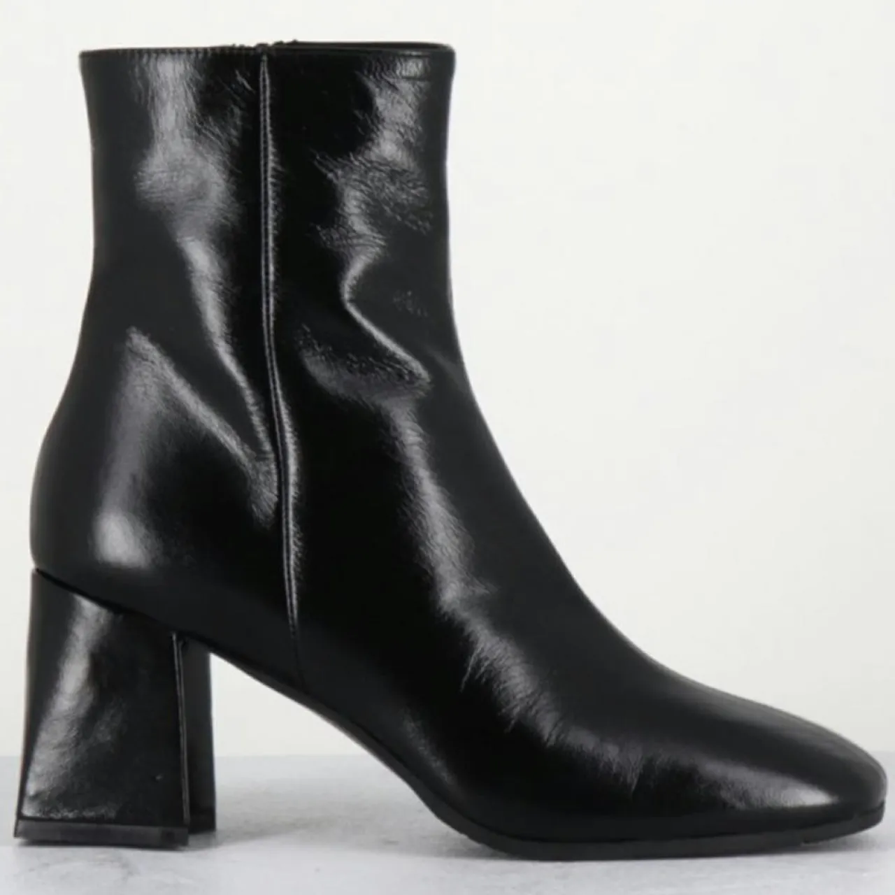 Bottines en Cuir selia noires