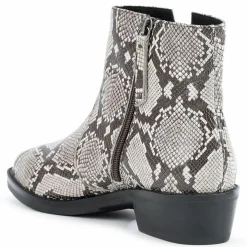 Bottines en Cuir Teoclea beige/gris